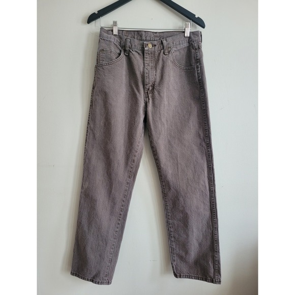 Wrangler Other - Wrangler Authentics Jeans Mens 32x30 Trendy Brown Mocha Relaxed Straight Leg